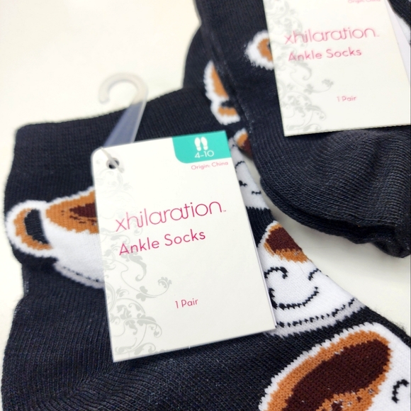 Coffee Socks (x3) - Picture 2 of 4